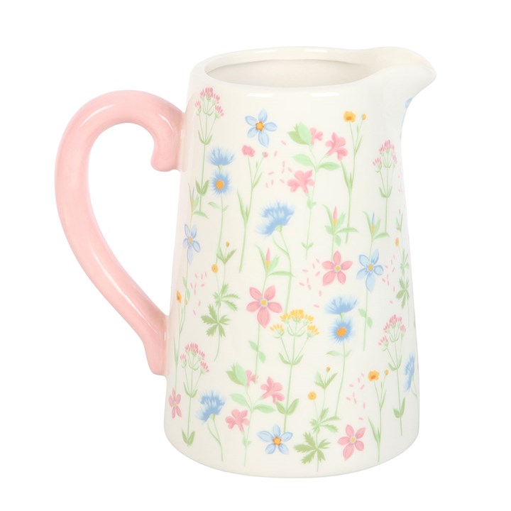 Blooming Lovely Ceramic Flower Jug