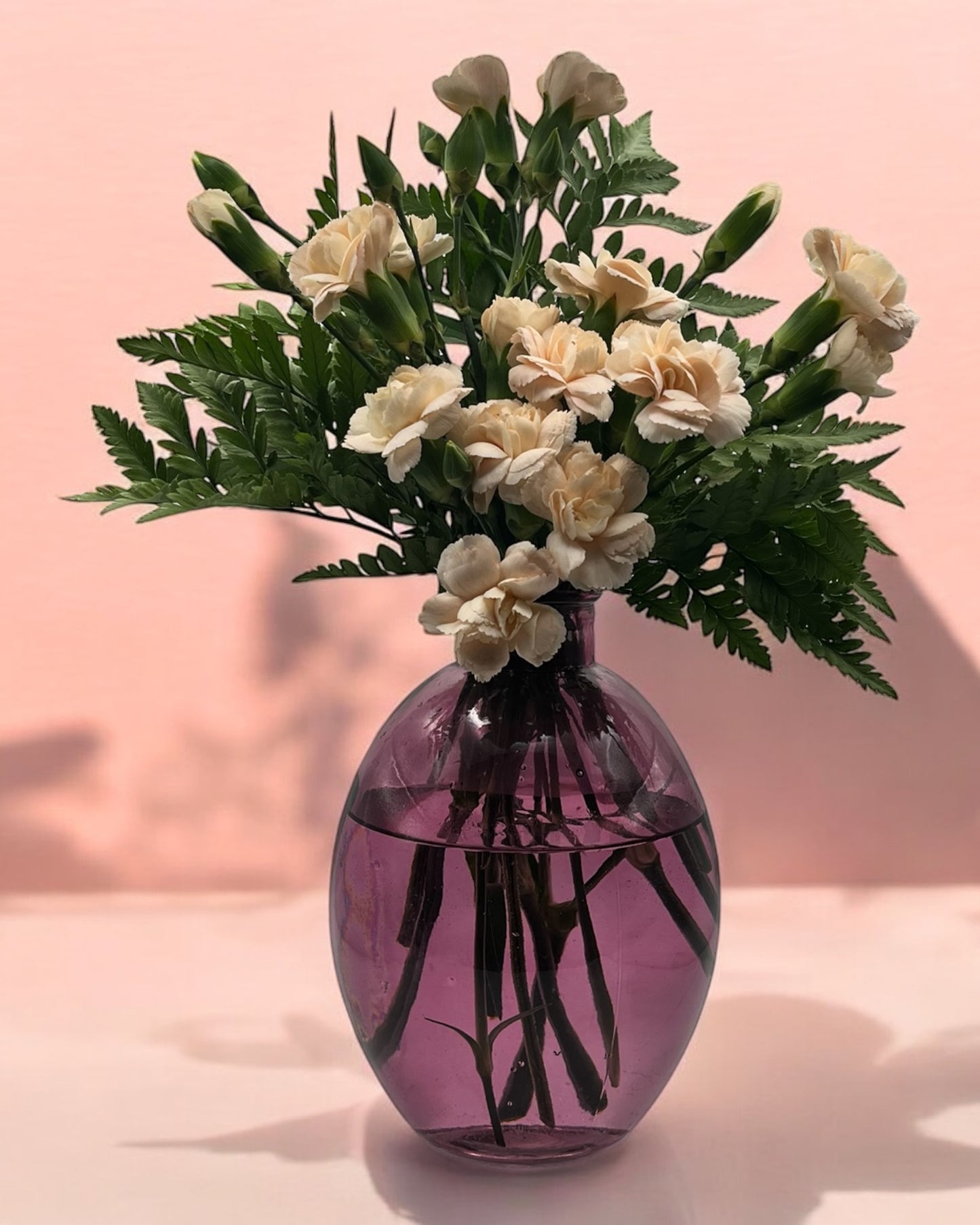 Pink Bottle Vase