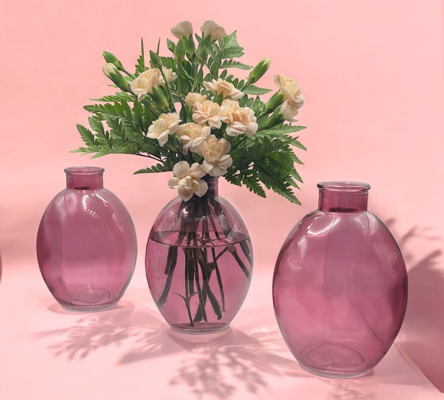 Pink Bottle Vase